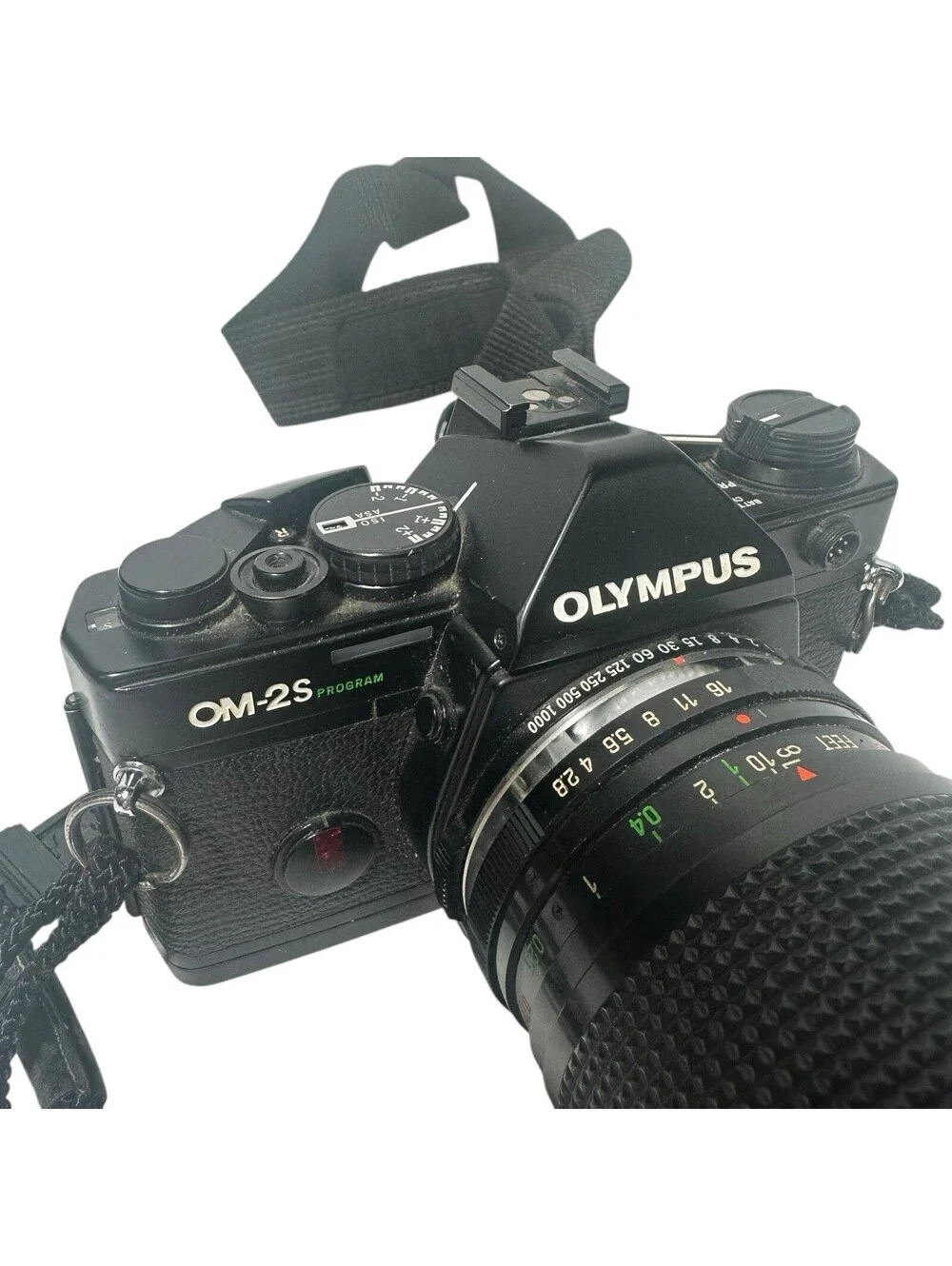 Olympus OM-2S Program W/ Vivitar 67mm Skylight (1A) Lens